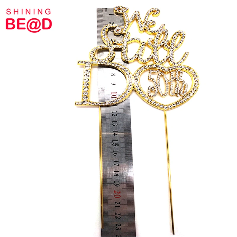 Wedding Anniversary Celebration Cake Supplies-We Still Do 50th Cake Topper,Cake Decorating Supplies,Cheap Wedding Decorations