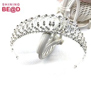 New Fashion Rhinestone Crown Headband For Wedding Accessories,Rhinestone Headbands Women,Baroque Headband Rhinestone