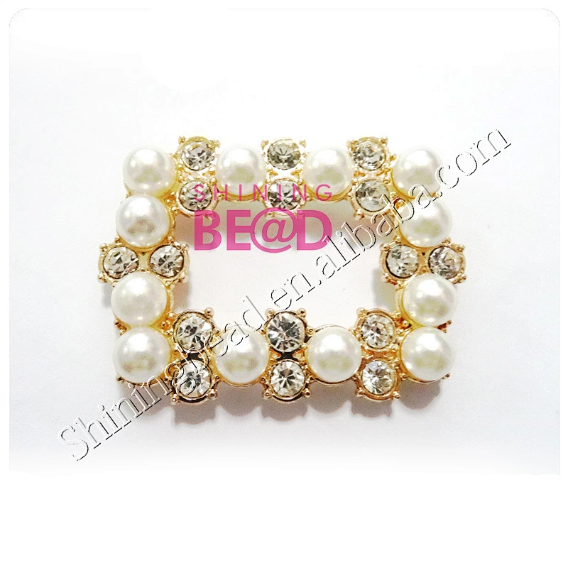 New Style women shoe pearl decorations shoe buckles