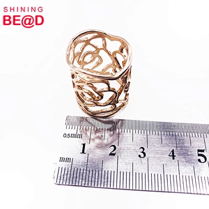 Korean Rose Flower Hollowed-out Ring Shape Silk Scarf Buckle,Scarf Ring Buckle,Scarf Buckle