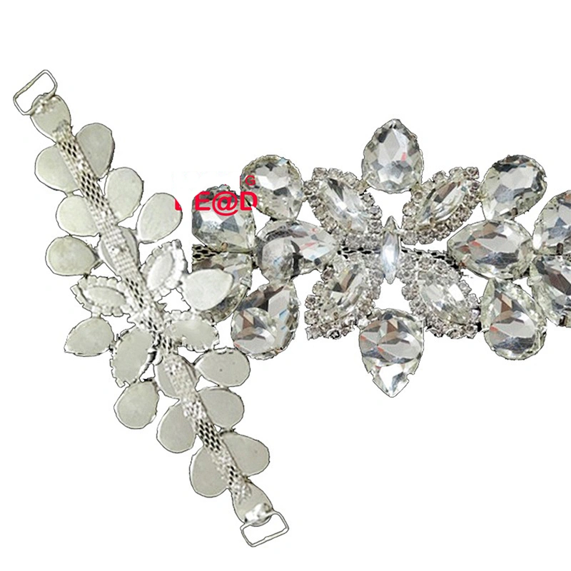 Wholesale High Quality 16cm Glass Rhinestone Bikini Connector,Chain Bikini Connector,Bikini Rhinestone Connector
