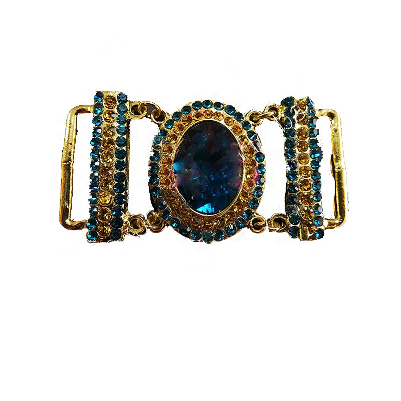 Sell New Blue Glass Rhinestone Bikini Connector,Rhinestone Connector For Bikini,Crystal Rhinestone Connectors For Bikini