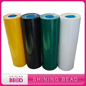 fashion printing film supplier pu flex vinyl heat transfer film for logo