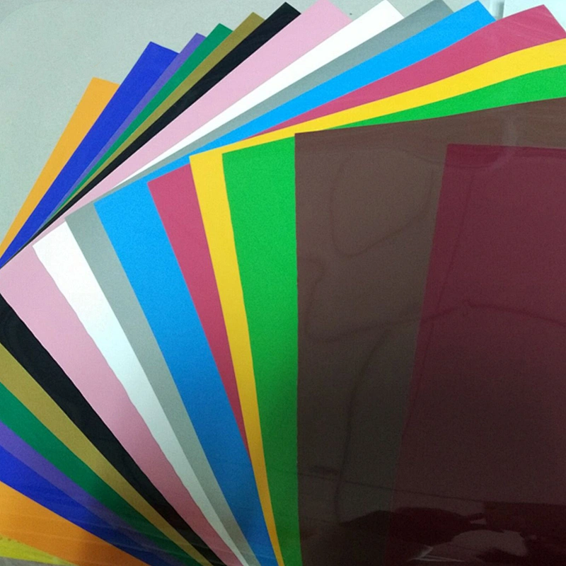 hot sale  One pack  20 random color PU 10*12 inches  korea quality heat transfer vinyl sheets