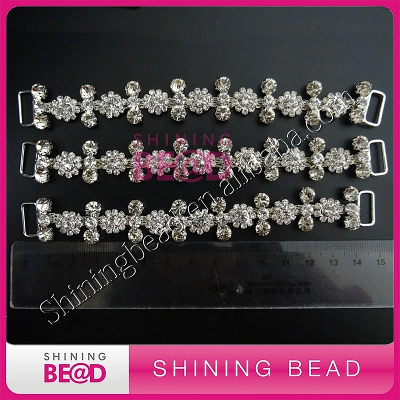 Sparkly fashion crystal rhinestone connector for headband bikini