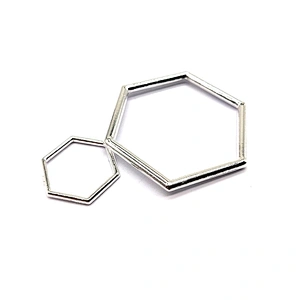 2021 New Hexagon Silver Metal Buckle For Wedding Invitation,Belt Buckle Metal,Round Metal Belt Buckle