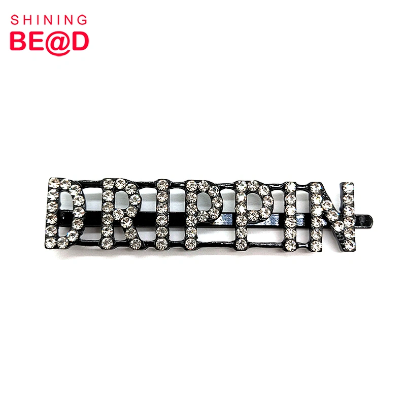 2021 New Fashion Black Rhinestone Hair Pins For Women,Girl Hair Pins,Fashion Hair Pins