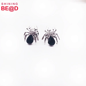 Wholesale Personalized Simulation Spider Rhinestone Brooch,Rhinestone Brooch Pins,Rhinestone Brooches For Wedding