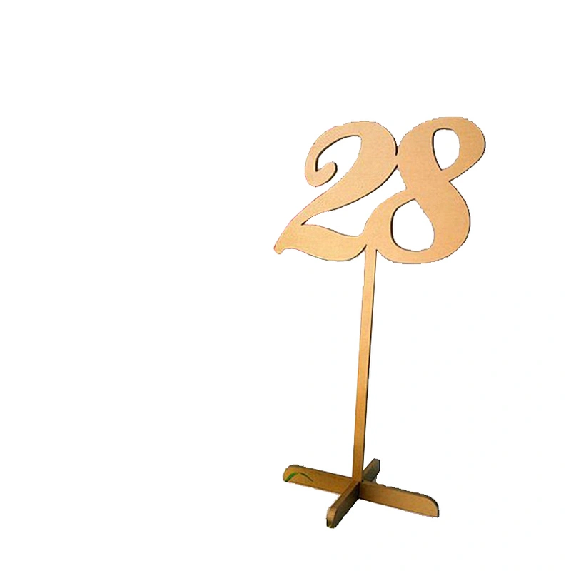 High Quality Wooden Acrylic Table Number For Wedding Banquet Table Decoration,Table Number Holder,Table Numbers Acrylic