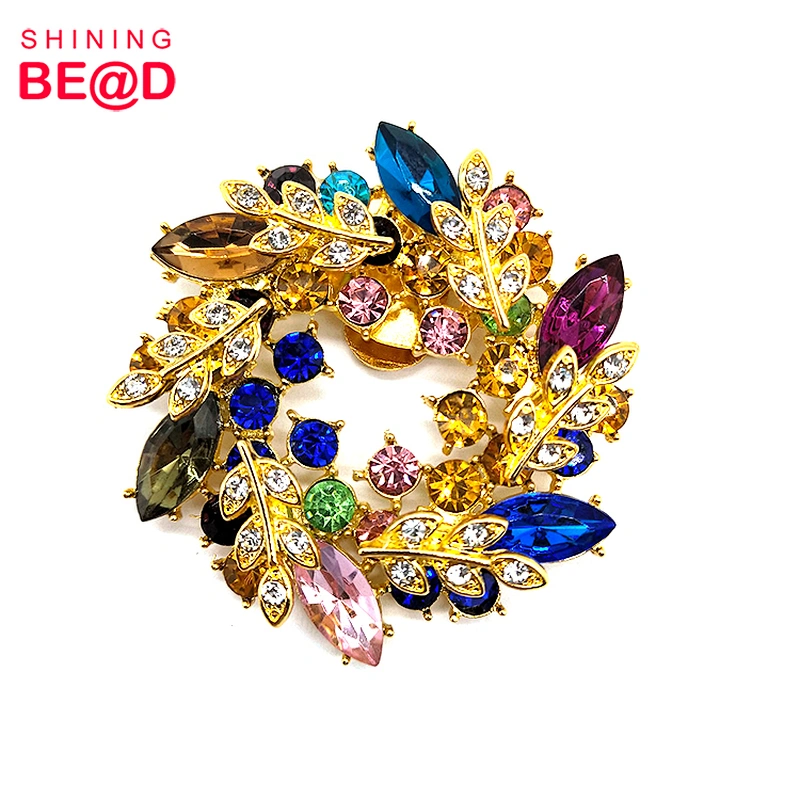 Wholesale Pretty Garland Shaped Rhinestone Shoe Buckles,Shoes Women Sandals Buckle,Buckle For Shoe