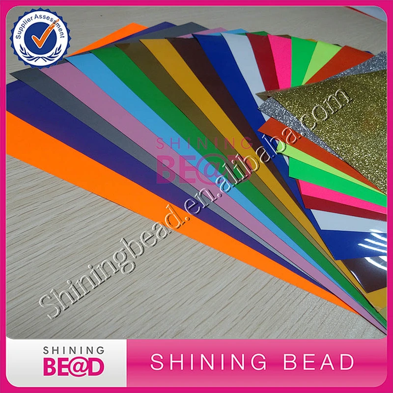 High Quality PU Mix Glitter Heat Transfer Vinyl HTV for T-shirt Cut Sheet Iron On vinyl 10x12inch