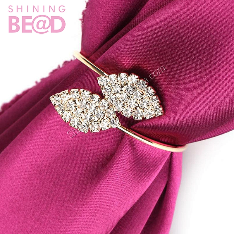 Cheap silver napkin ring for wedding hotel party table display metal napkin ring
