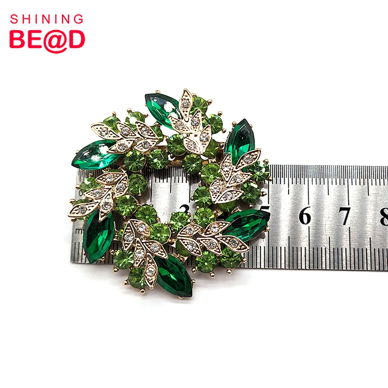 High Quality Fashion Flower Shape Rhinestone Brooch Pin For Women Suit,Rhinestone Brooch Pins Crystal