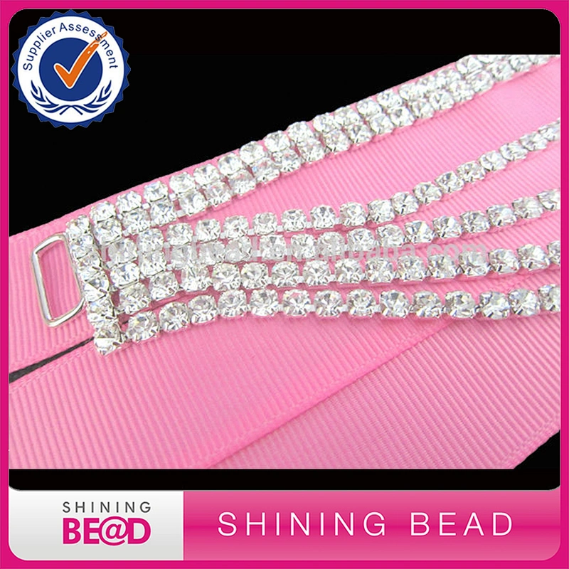 Hot Sale 17cm Charm Metal Chain Buttons Crystal Rhinestone Bikini Swimwear Connectors
