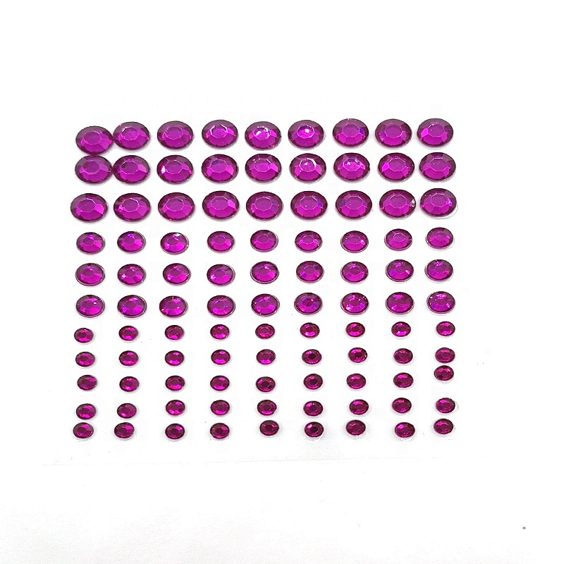 Wholesale rhinestone stickers for clothes decoration
