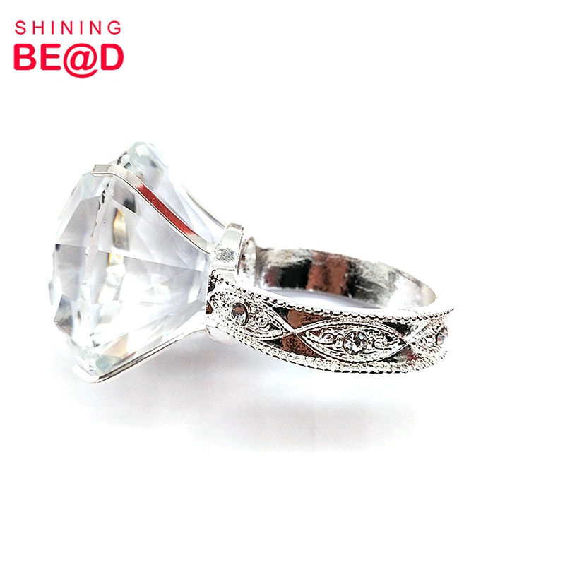 Wholesale Fashion Diamond Ring Shape Crystal Rhinestone Napkin Ring For Wedding Table Decoration,Gold Rhinestone Napkin Rings