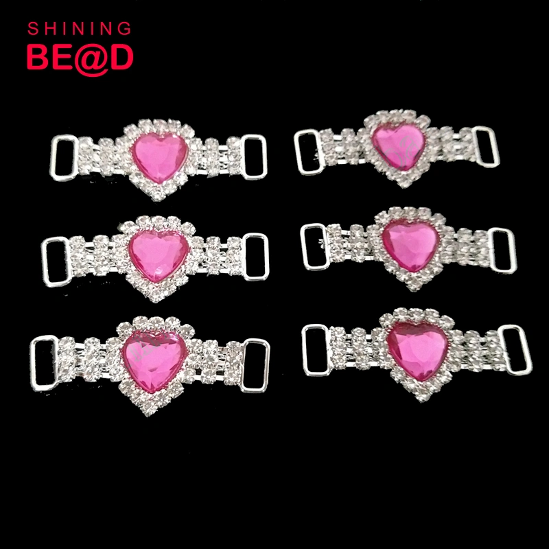High quality bikini swimwear colorful rhinestone connector
