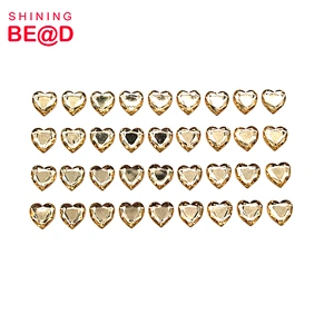 Hot Sale High Quality Heart-shaped Self-adhesive Acrylic Rhinestone Stickers For Decoration,Rhinestone Sticker Sheet