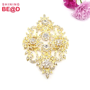 Wholesale High Quality Gold-plated Rhinestone Brooch,Bulk Rhinestone Brooches,Rhinestone Brooch Small Brooches