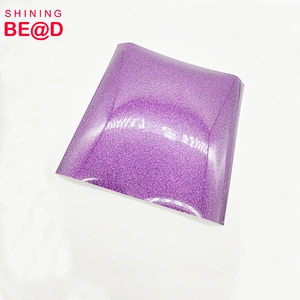 Wholesale glitter heat transfer vinyl sheets for printed on t-shirts garment