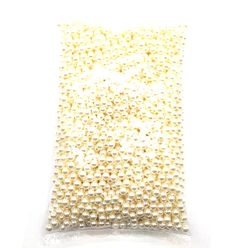 High Quality 8mm Round Plastic Pearl Without Holes For Clothes Decoration,Plastic Pearl Beads,Plastic Pearls In Bulk
