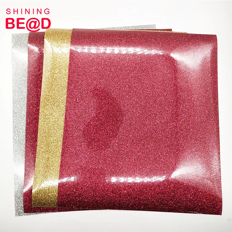 Wholesale Korean Quality Glitter Heat Transfer Vinyl Sheet,Reflective Vinyl Sheet