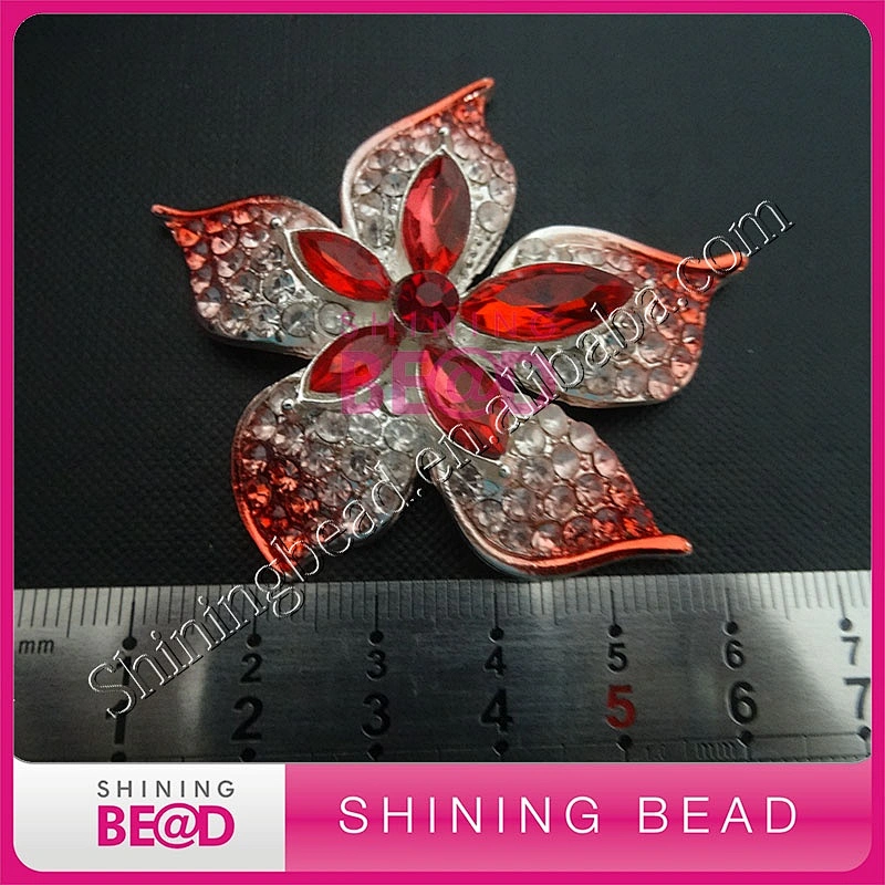 Bling and shining rhinestone brooches pins hijab brooches for lady