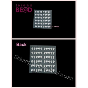 teardrop acrylic wall stickers for wedding decorations