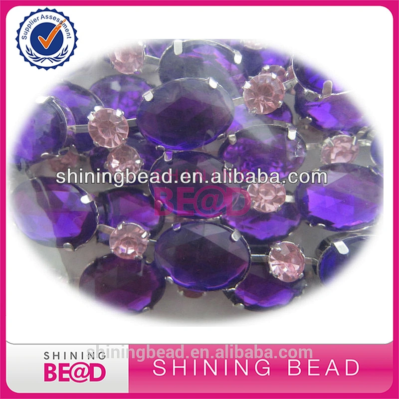 Wholesale bulk acrylic&crystal rhinestone, Flat back acrylic round rhinestone