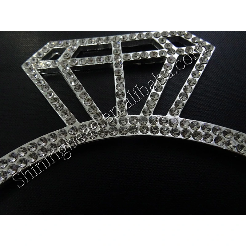 Chinese best selling wholesale diamond rhinestone cake topper for wedding