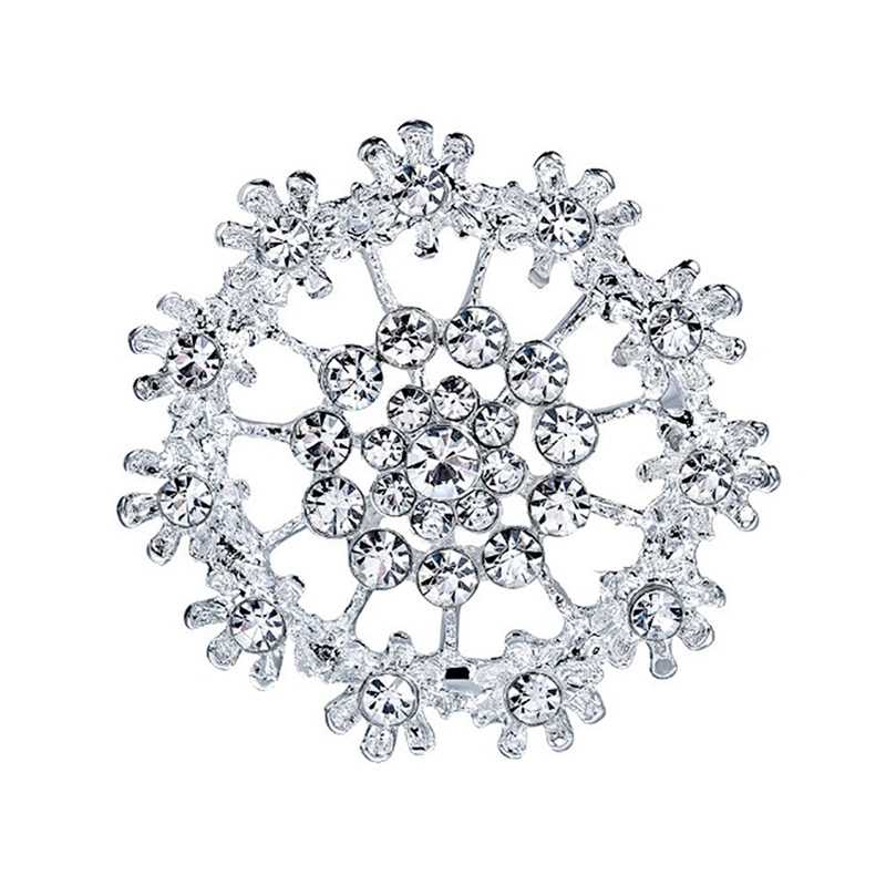 Wholesale All-match Fashion Wreath Rhinestone Brooch,Rhinestone Brooch Pins,Channel Brooch Rhinestone