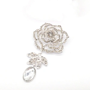 2019 Hinght Quality New Arrival Promotion Rose Shape Women Flower Brooch Pin