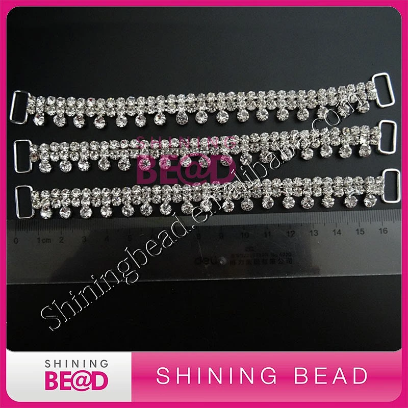 New arrival fashion pendant rhinestone bikini connector