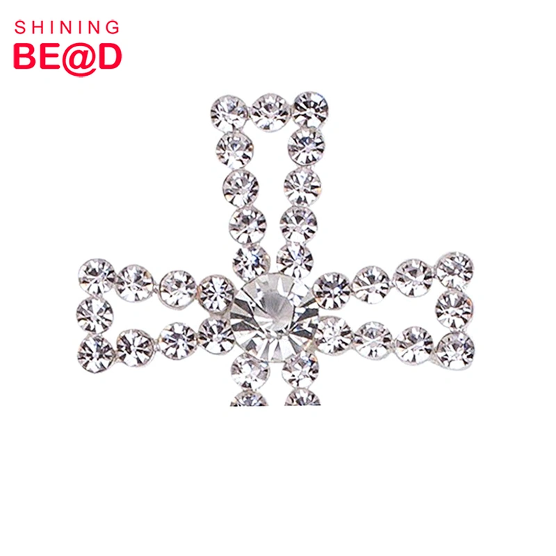 Wholesale Cross Rhinestone Cake Topper For Baby Baptism Party Decoration,Cross Cake Topper