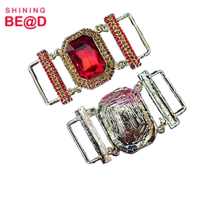 Sell 8 * 4cm Glass Rhinestone Bikini Connector,Bikini Connectors For Sale,Rhinestone Connector For Bikini