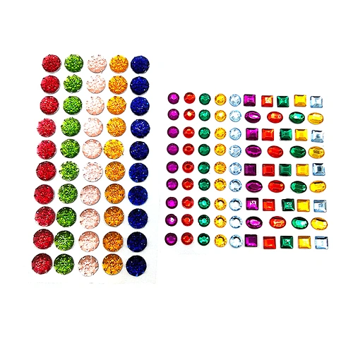 2021 New Fashion Acrylic Rhinestone Stickers For Decoration,Decorative Stickers For Mirrors,Crystal Rhinestones Stickers