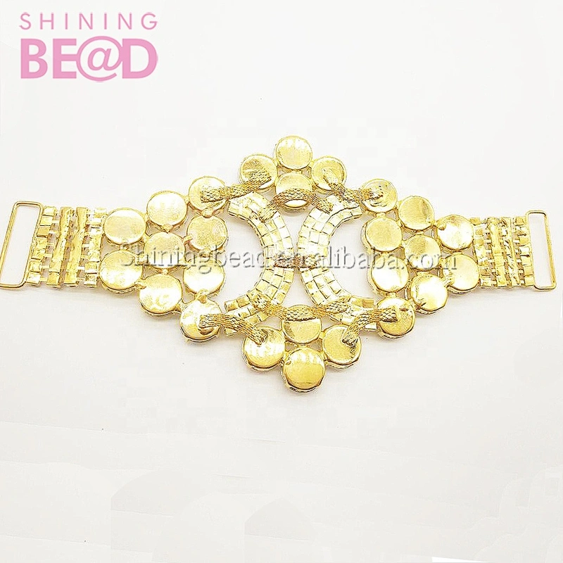 crystal rhinestone bikini connector metal accessory