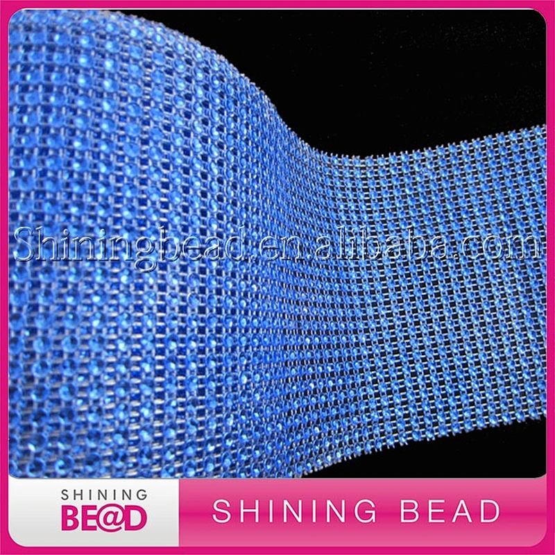 24 Row- Rhinestone Cut Plastic Mesh Trim/Custom/Wedding/Queen/Drag