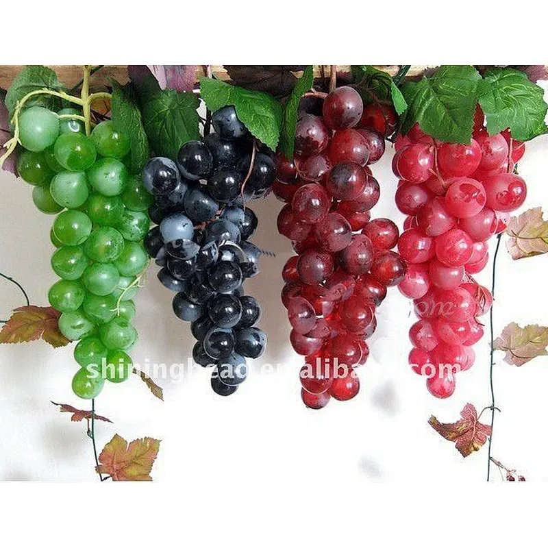 Hot sale home decoration colorful plastic fake fruit