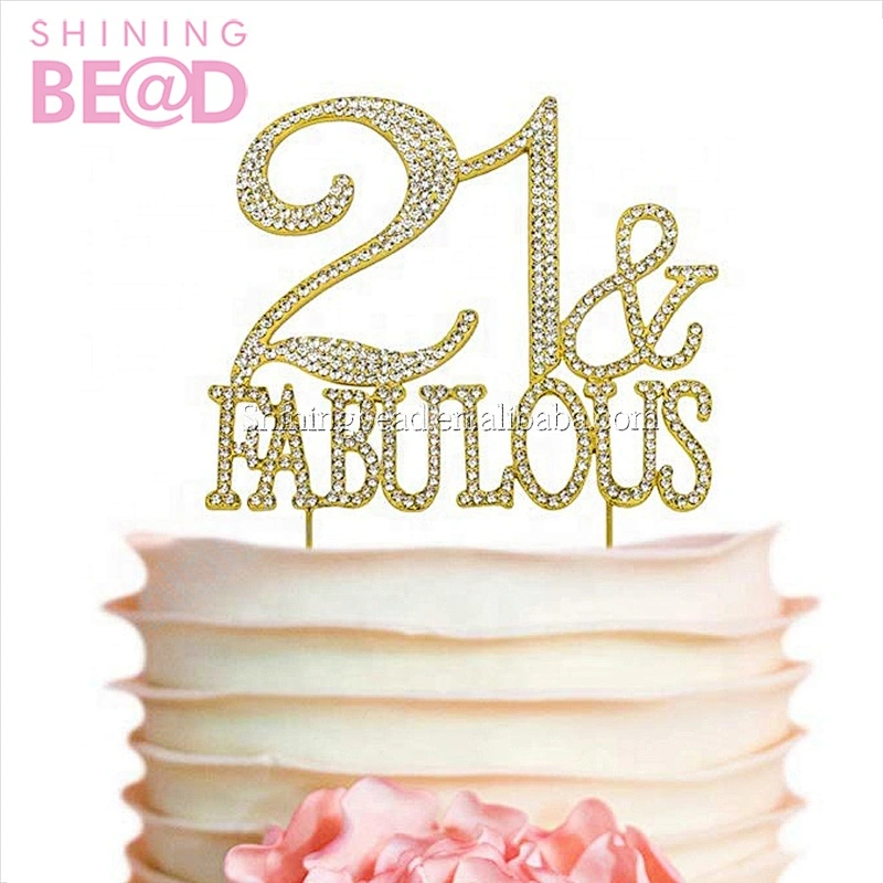 Sweet funny wedding 30 fabulous crystal clear rhinestone cake topper