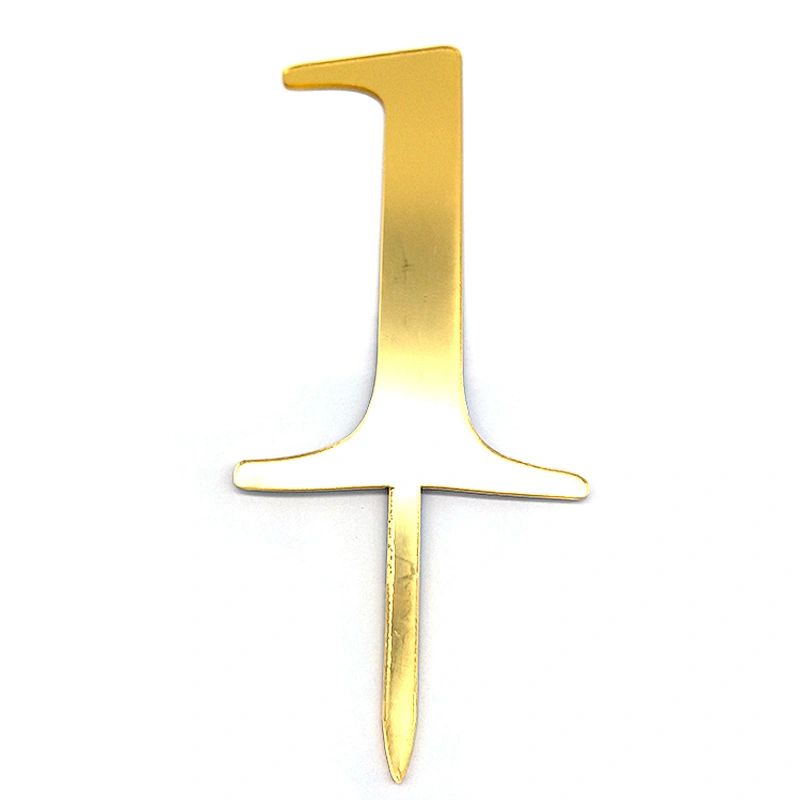 Wholesale Number 0-9 Acrylic Cake Topper,Happy Birthday Cake Topper,Cake Topper Number Acrylic