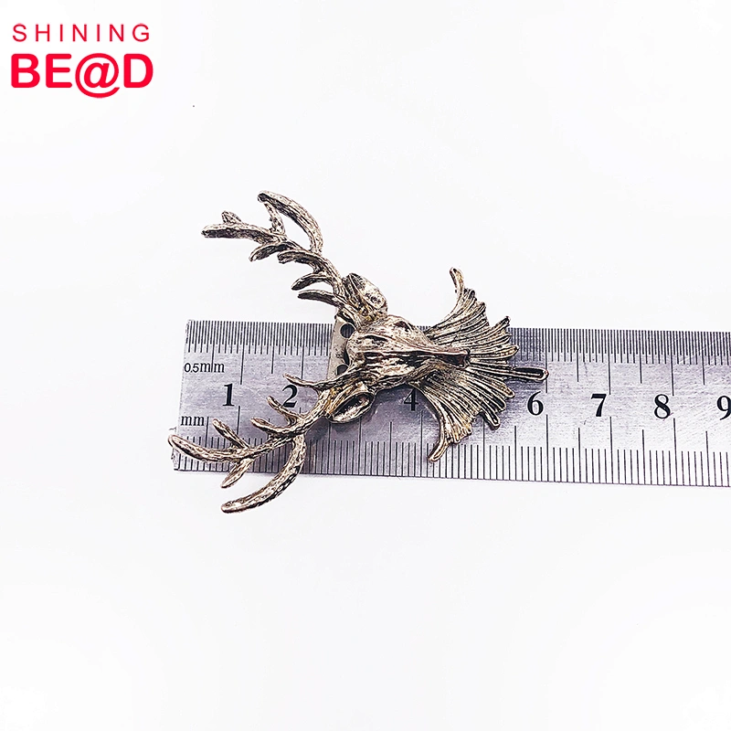 Wholesale Fashion Christmas Men's Clothing Accessories Elk Head Brooch,Brooches Women Jewelry,Designer Brooches