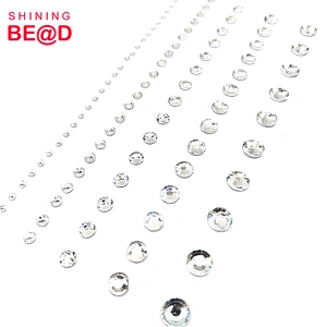 Wholesale High Quality Self Adhesive Acrylic Rhinestone Stickers For Decoration,Self Adhesive Rhinestone Stickers