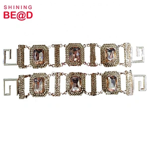 2020 New Design Glass Rhinestone Bikini Connector Buckle,Bikini Buckle,Rhinestone Connector Bikini Straps