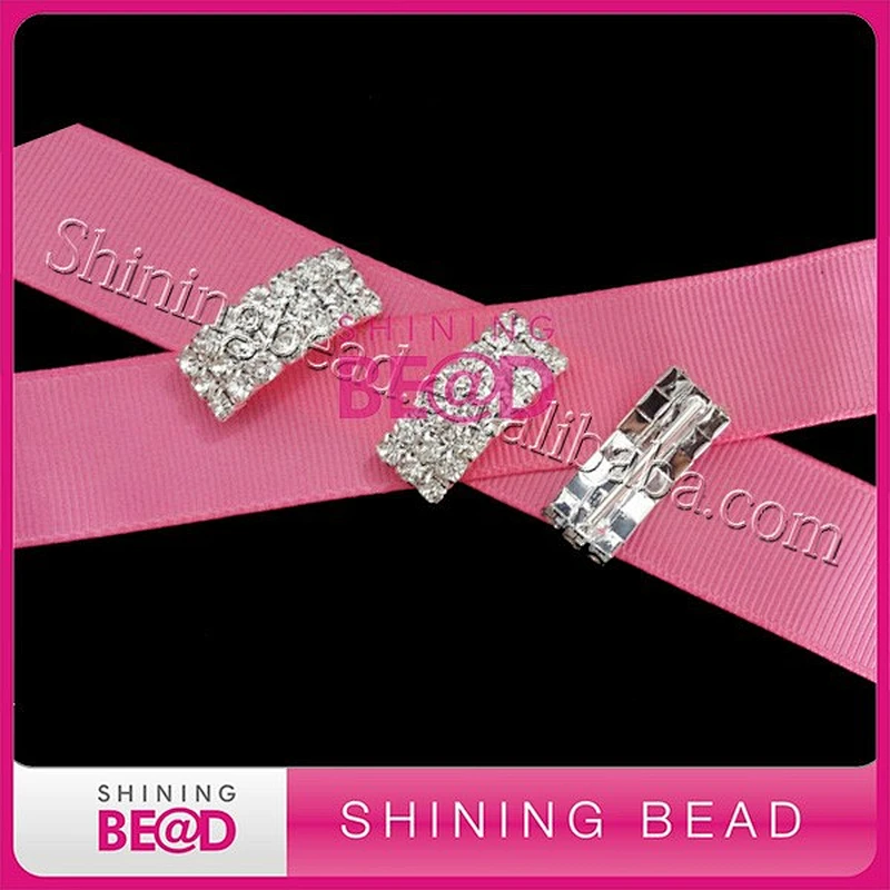 Vaulted Rhinestone Ribbon Buckles Sliders Wedding embellishment DIY Accessory For Wedding Bridal Invitation