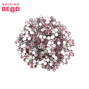 Wholesale High Quality Imitation Czech Flat Bottom Round Rhinestones,Flat Back Rhinestones,Crystal Rhinestone Flat Back