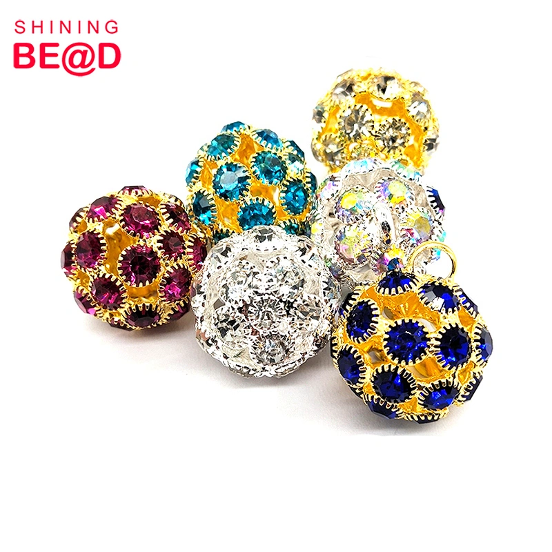 2020 New Beautiful Hollow Rhinestone Ball Buckle,Small Rhinestone Buckles,Rhinestone Buckles For Dresses