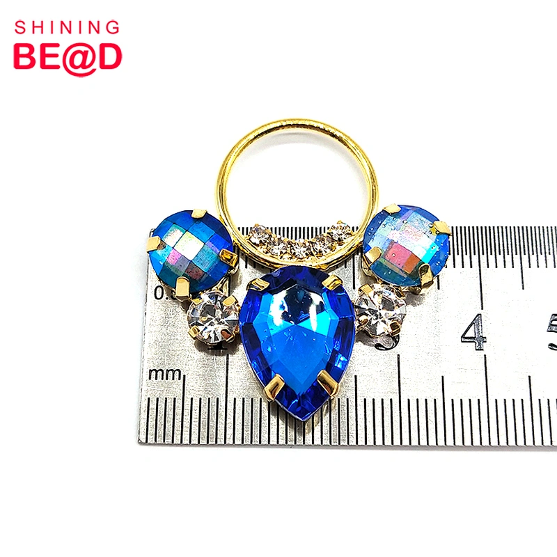 2020 New Arrival Glass Rhinestone Bikini Buckle,Rhinestone Buckles For Dresses,Rhinestone Connector For Bikini