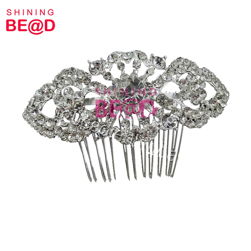 Wholesale Fashion Rhinestone Bridal Decorative Hair Comb,Personalized Hair Comb,Plastic Hair Combs