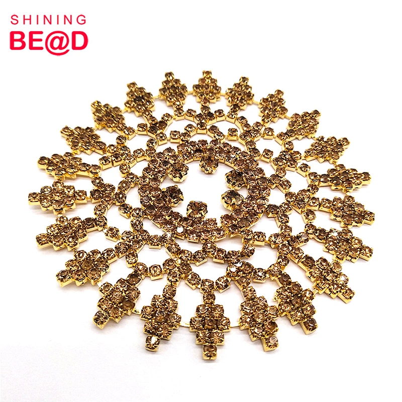 Wholesale Rhinestone Applique DIY Clothing Accessories Sewn Rhinestone on Wedding Dress,Embellishments Rhinestone Appliques